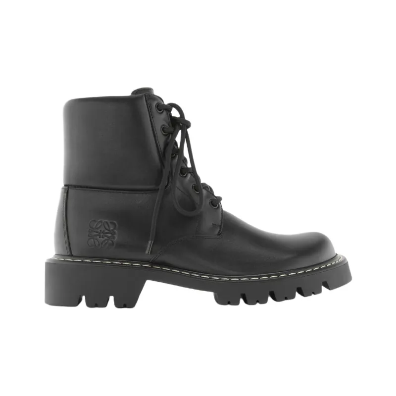 LOEWE Sierra Ankle Boots 4cm Men's Black-1