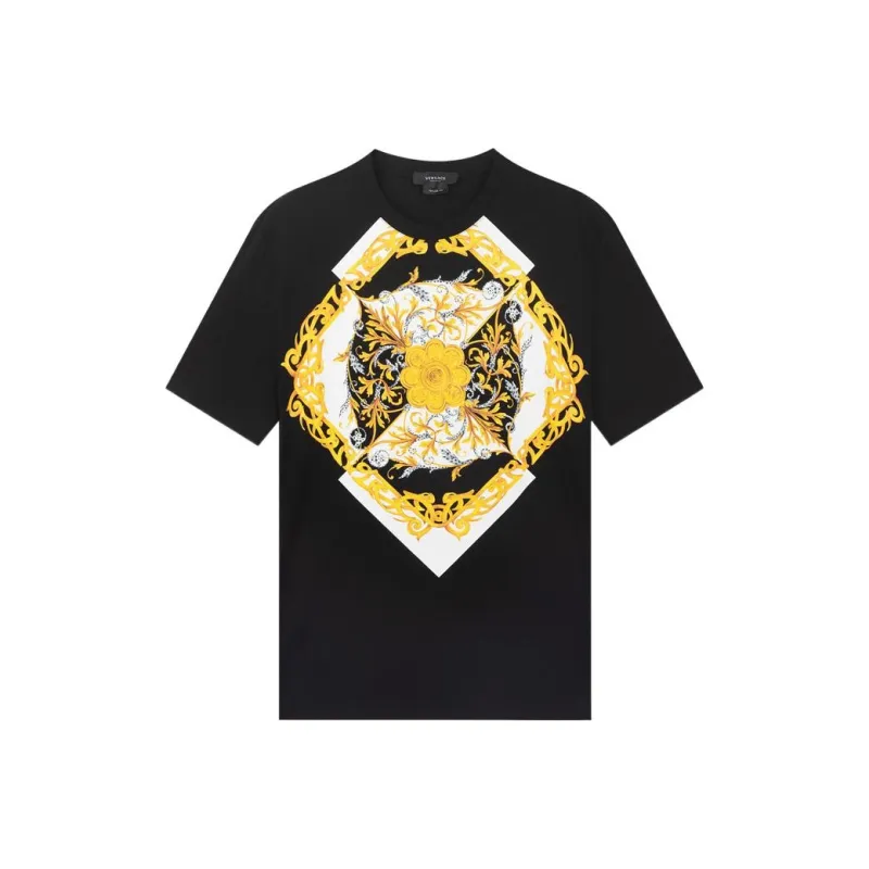 VERSACE T Shirts Men Black-0