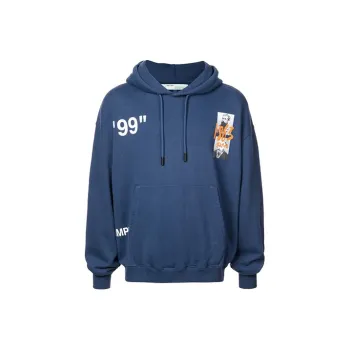 OFF WHITE Summer Graphic Print Hoodie