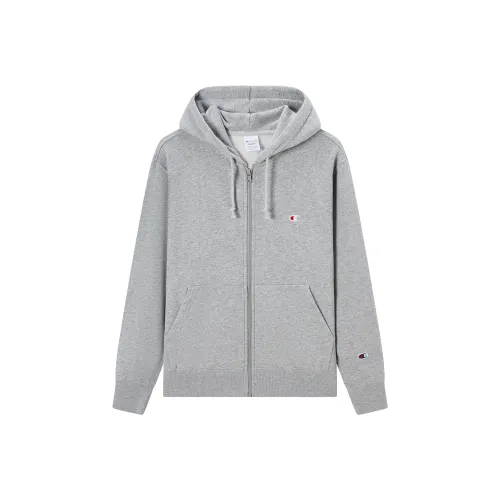 Champion Sweatshirt Japan Version Unisex Gray