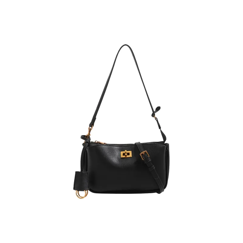 H YXIANG Microfiber Synthetic Leather Shoulder Bag Women's Multicolor-3
