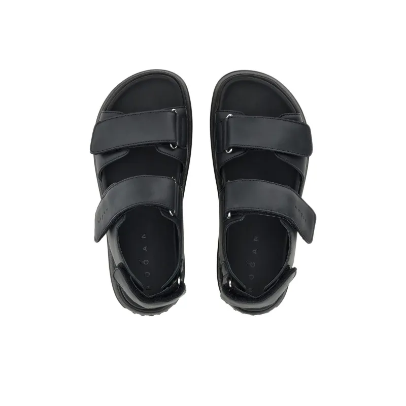 HOGAN Straped Round Toe Sandals Women's-4