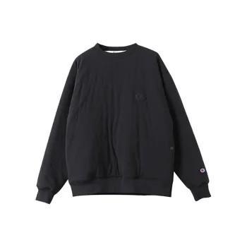 Champion Crew Neck Regular Sweatshirt Japan Version Unisex Black