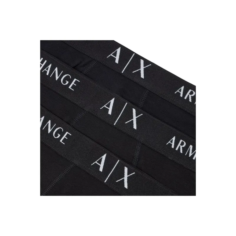 ARMANI EXCHANGEAE Underpants Men's 3 Pack Black-1
