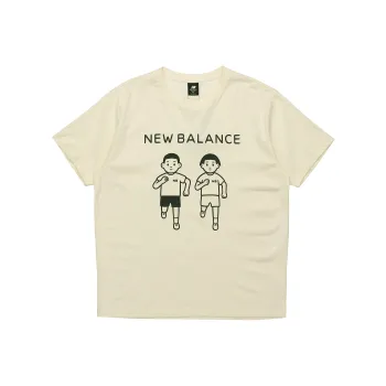 New Balance x Noritake Collection T Shirt Unisex Ivory White