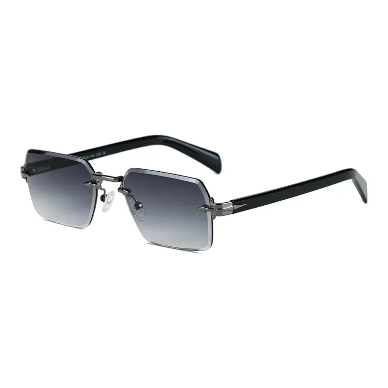 NOME Metal Rectangular Sunglasses Unisex-5