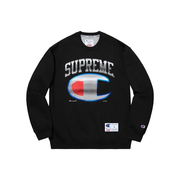 Supreme Champion Chrome Crewneck-0