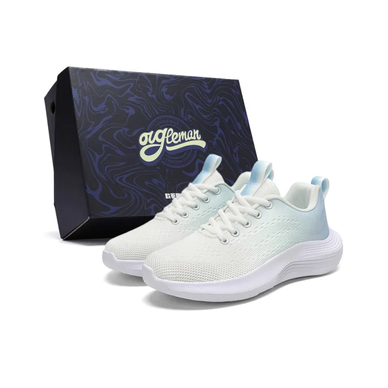 OUGLEMEN Cushioning, Slip Resistant, Abrasion Resistant, Impact Resistant Low Top Casual Shoes Women's Box Included-5
