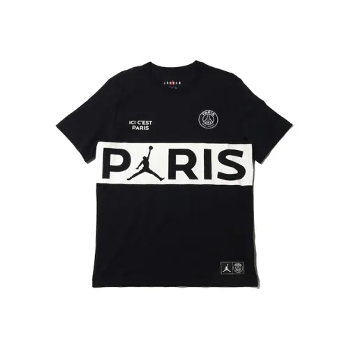 Jordan x PSG T Shirt Men's Black