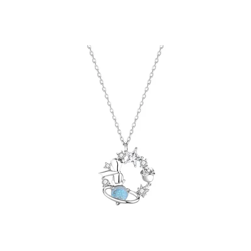 LAA S925 Silver Necklaces Women's-0