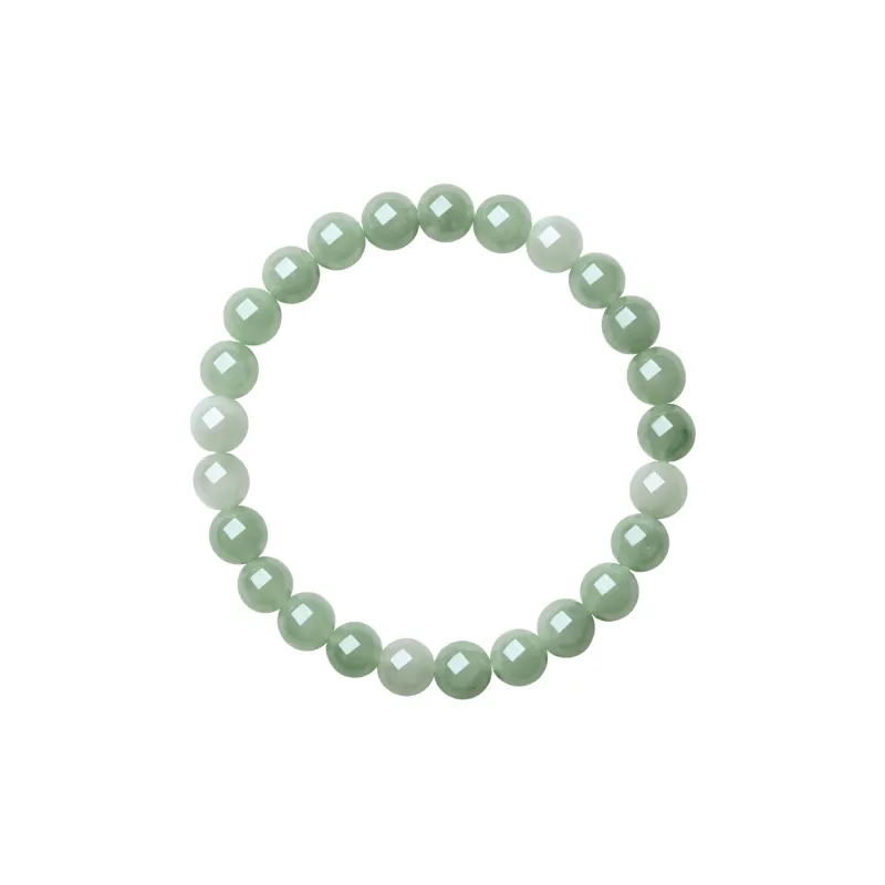 ZHOU LIU FU Bean Type Beaded Bracelet With Round Beads In Chinese Style Women's-2