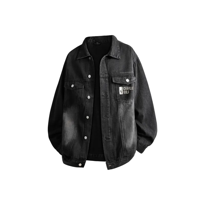 CHARLIE GOLF Denim Jacket Unisex-8