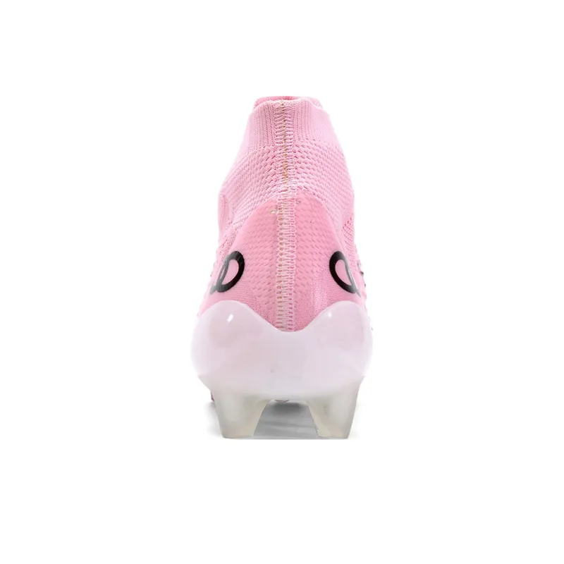 VAKY AG Rubber Short Studs TF Rubber Broken Studs Cushioned Slip Resistant Abrasion Resistant Soccer Shoes Unisex Pink-3
