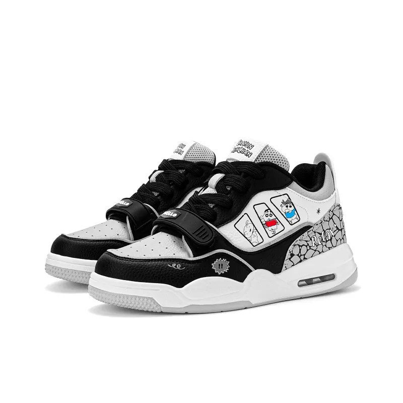 Crayon Shinchan Low Top Skateboard Shoes Unisex-9