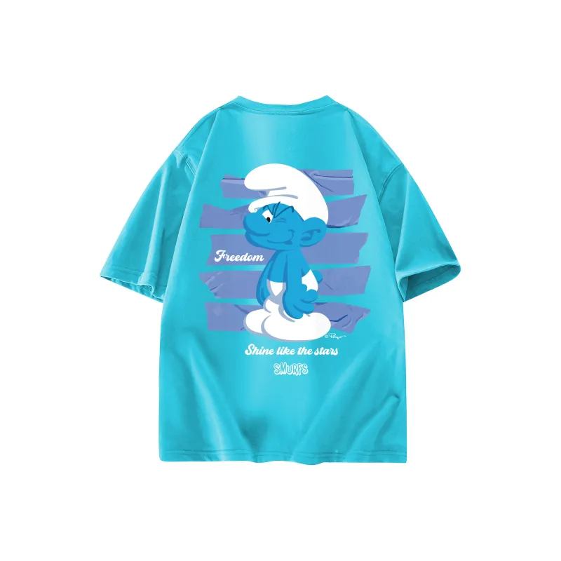 The Smurfs T Shirts Unisex-17
