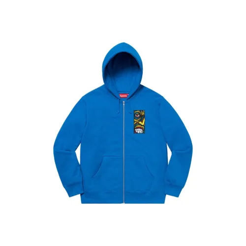 Supreme Disturbed Zip Up Hooded Sweatshirt