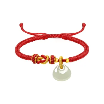 ZHOU LIU FU Bracelets Green Jade Kids'