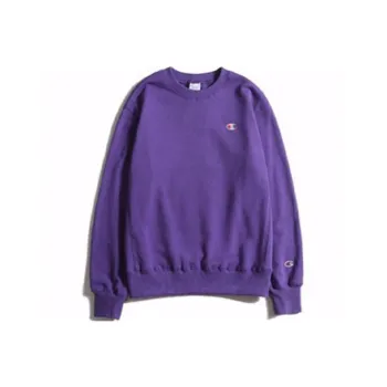 Champion Sweatshirt US Version Unisex Purple