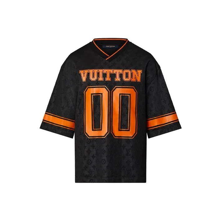 LOUIS VUITTON Monogram Sporty V Neck T shirt-0