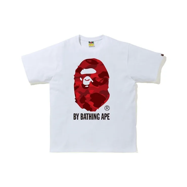 A BATHING APE Reflector Color Camo By Bathing Tee-3