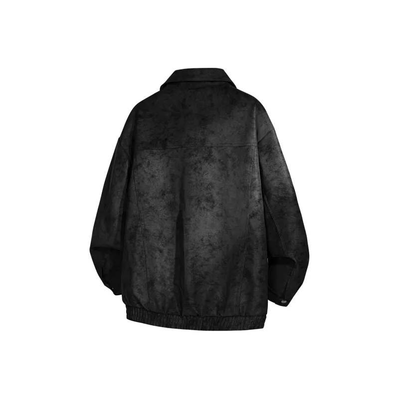 PAUL COSTELLOE Leather Jacket Unisex-25