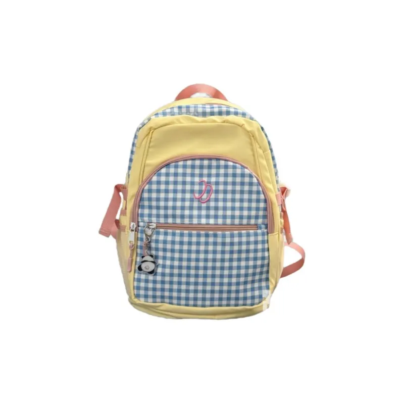 URBAN FOREST Fabric Backpack Unisex Black/Yellow-6