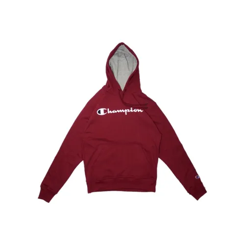 Champion Sweatshirt US Version Unisex Burgundy