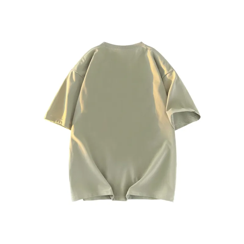 HAVR Loose Fit Breathable Thin Short Sleeved T Shirts Unisex-19