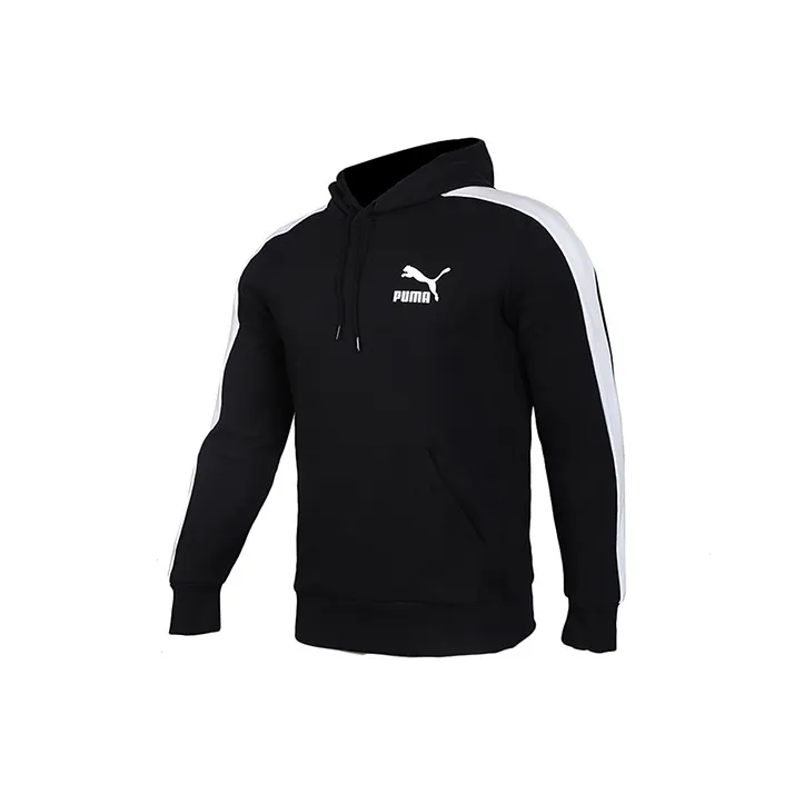 PUMA T7 Sweatshirts Men Black-0