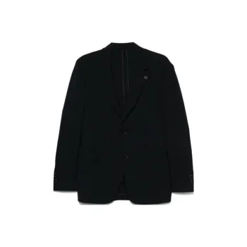 LARDINI Herringbone pattern Blazer