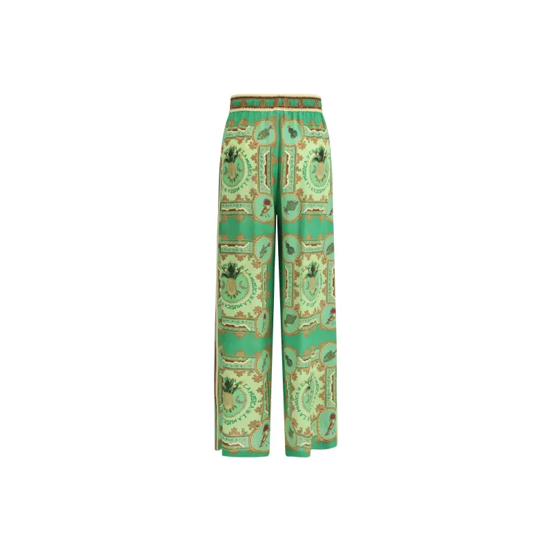 ALEMAIS Casual Pants Women's Green-1