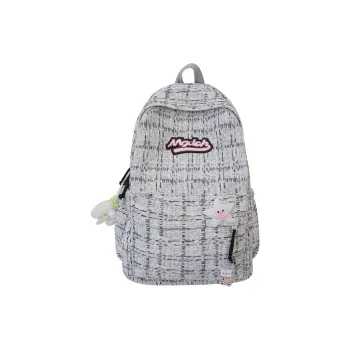 Yalu Nylon Backpack Unisex Black/Green/Blue/Pink