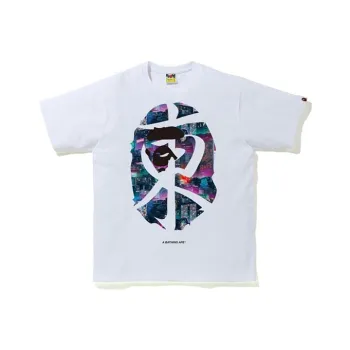 A BATHING APE Neon Tokyo Kanji Tee
