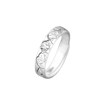 Mrs. Song 999 Fine Silver Rings Unisex