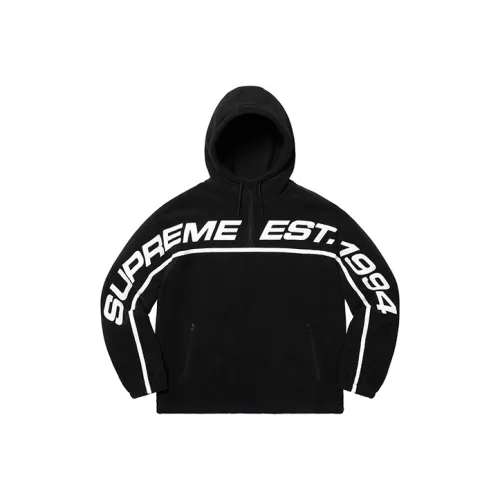 Supreme Polartec Half Zip Hooded Sweatshirt
