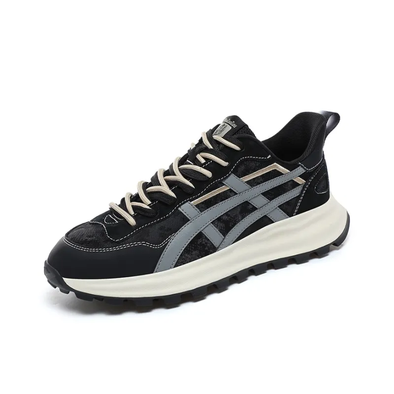 Yamid YAMIDE Cushioning Rebound Wear Resistant Breathable Slip Resistant Low Top Casual Shoes Unisex White Violet-40