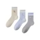 Milk White+Light Blue+Light Gray[3 Pack]