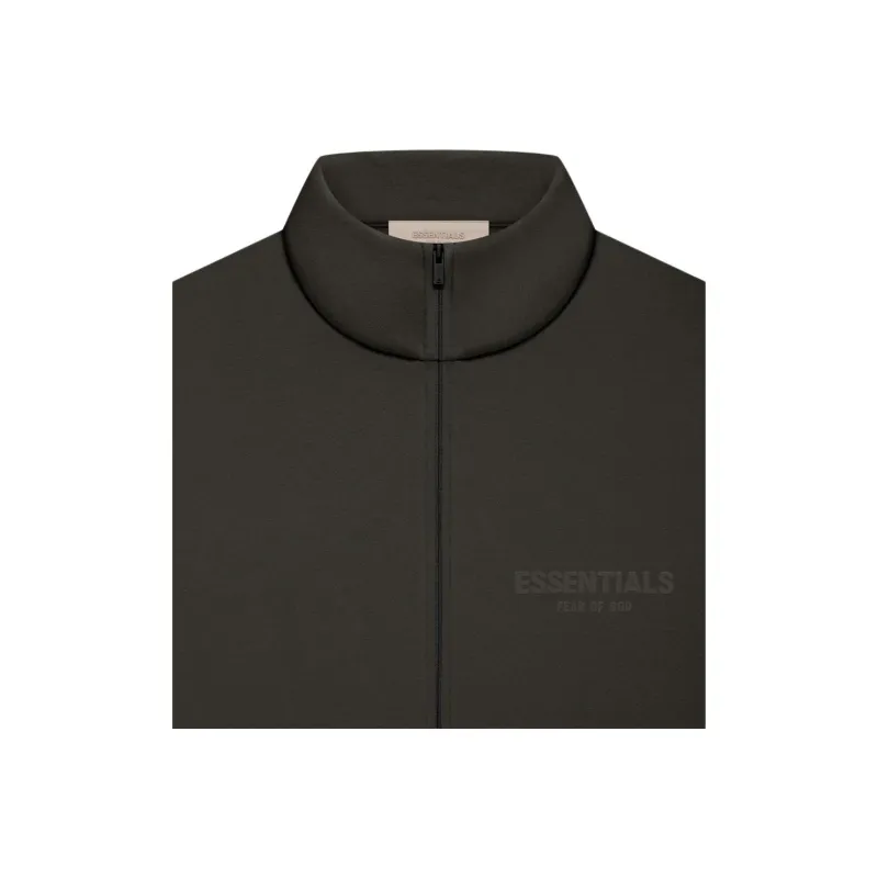 Fear Of God Essentials Women's Fullzip Jacket Off Black-3