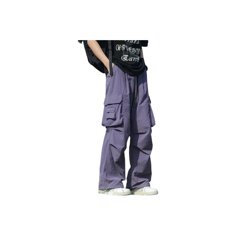 RASHOMONG Cargo Pants Unisex-12