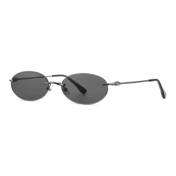 NOME Cupronickel Oval Sunglasses Women's