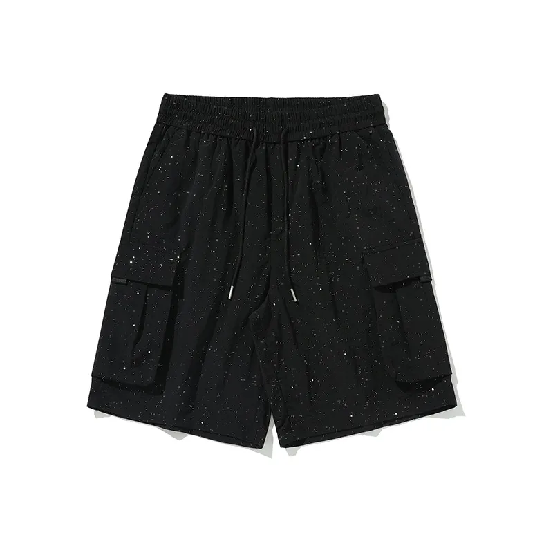 UNthemed Casual Shorts Unisex Black-1