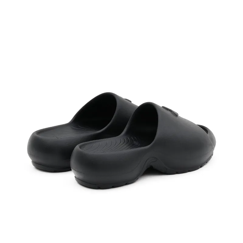 SMFK Slip Resistant Slide Slippers Women's Wilderness Black-2