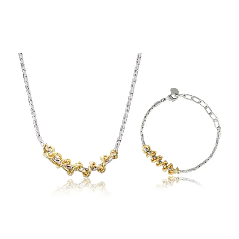 FOREVER MELODY Titanium Steel Necklaces Men's-0