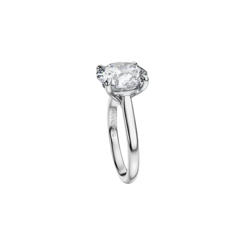 Swarovski 18K Gold Rings Women's Silver-1