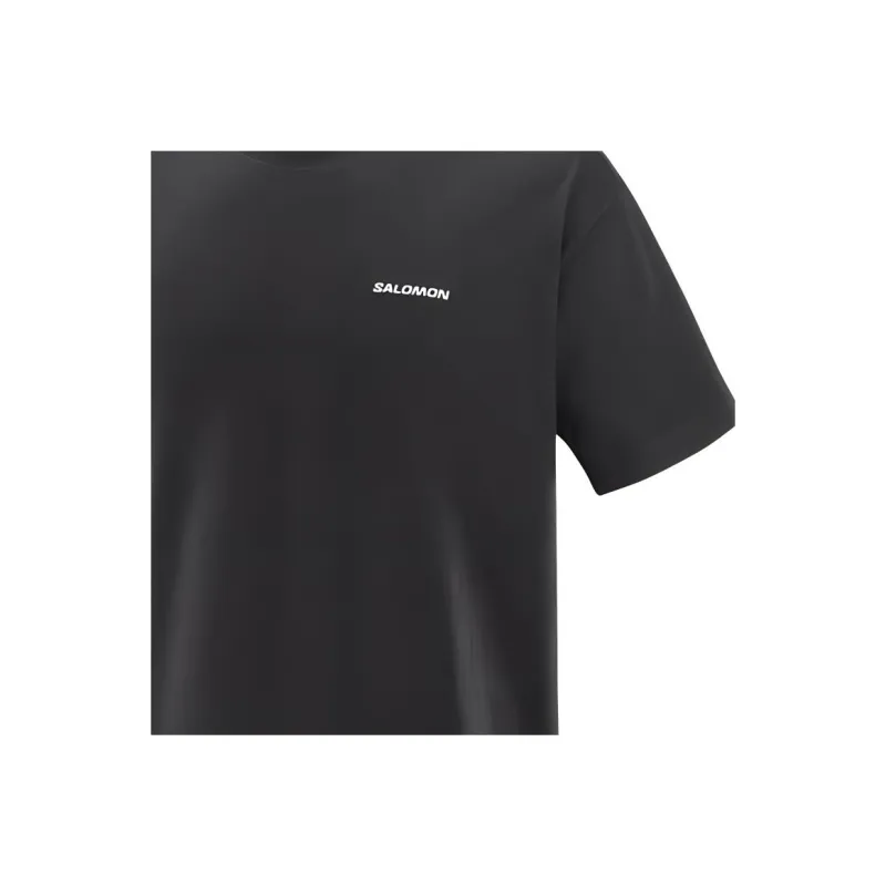 SALOMON T Shirt Men's Pitch Black-3