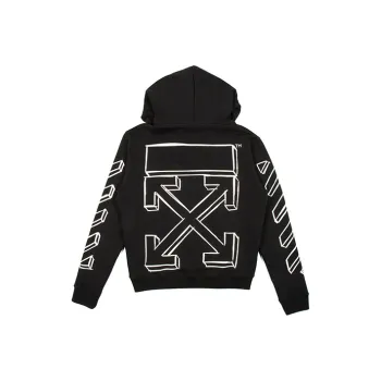 OFF WHITE Chain Arrow Slim Hoodie