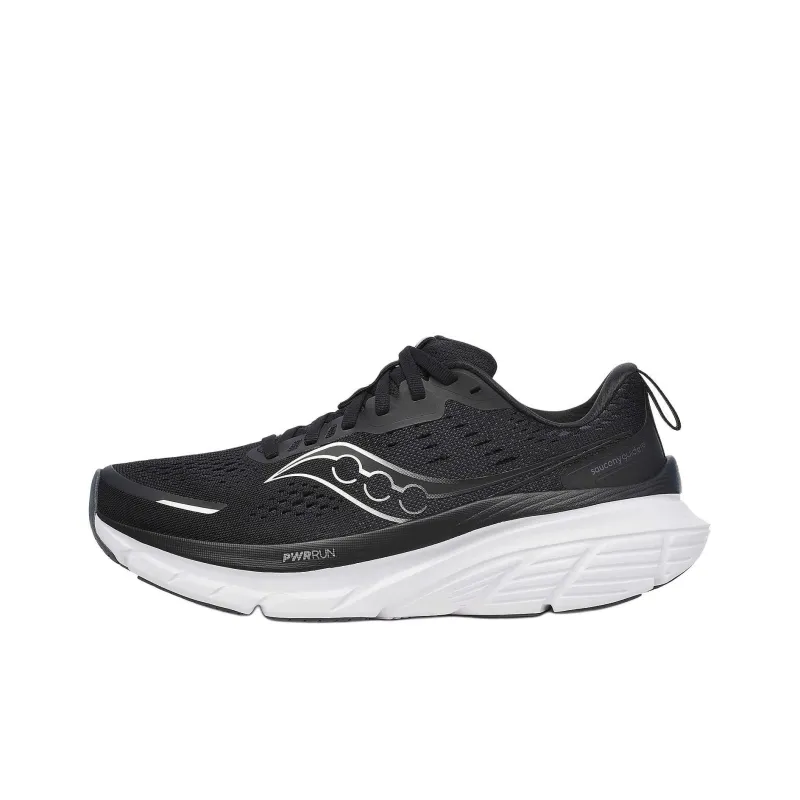 Saucony Guide 18 Black White Women's-0