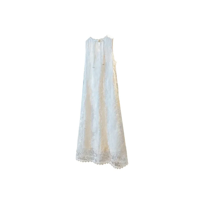 Cypress House Sleeveless Dress Women's White-1