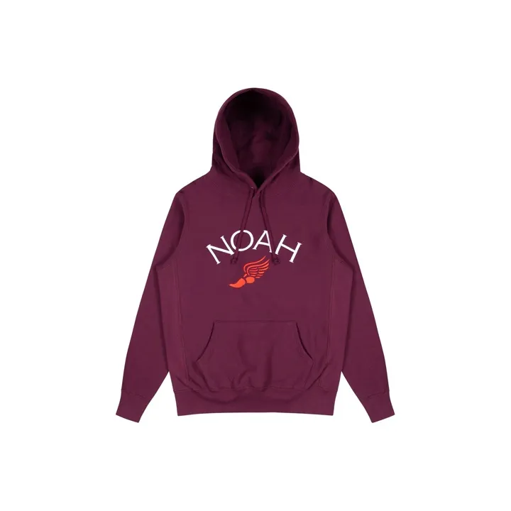 NOAH Winged Foot Embroidered Hoodie-0