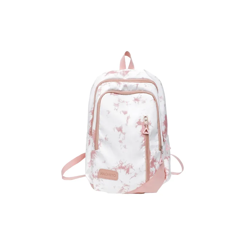 URBAN FOREST Nylon Backpack Unisex Black/Green/Blue/Pink-15